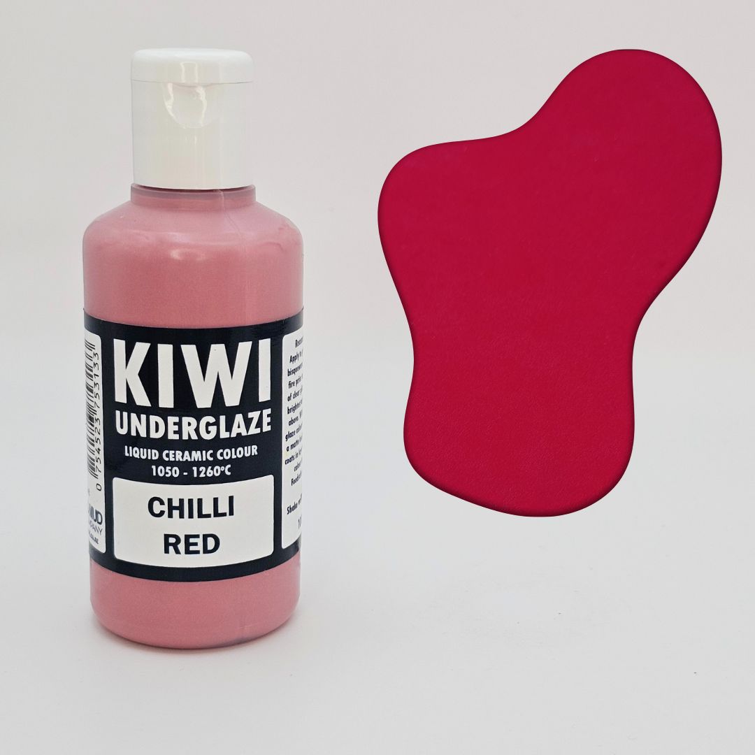 Kiwi Underglaze - Chilli Red