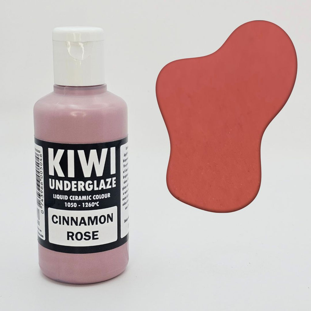 Kiwi Underglaze - Cinnamon Rose