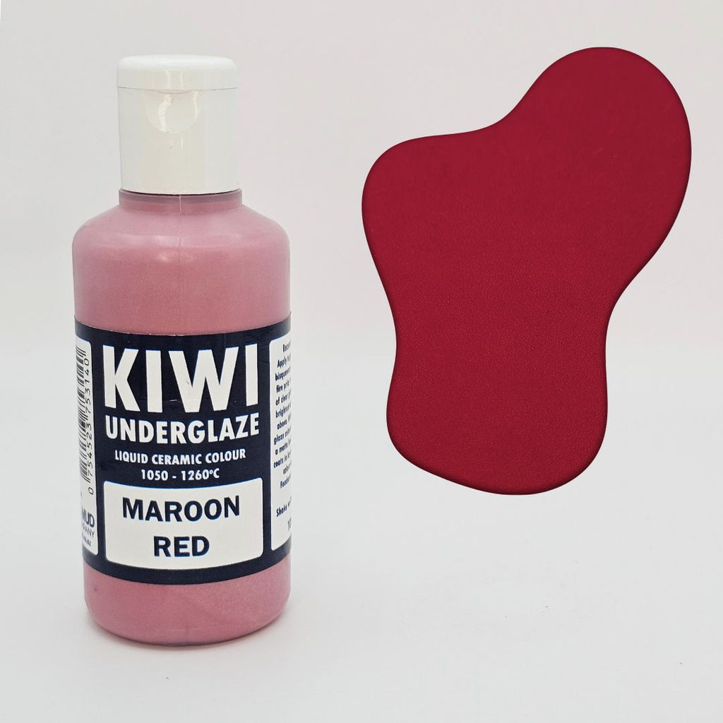 Kiwi Underglaze - Maroon Red